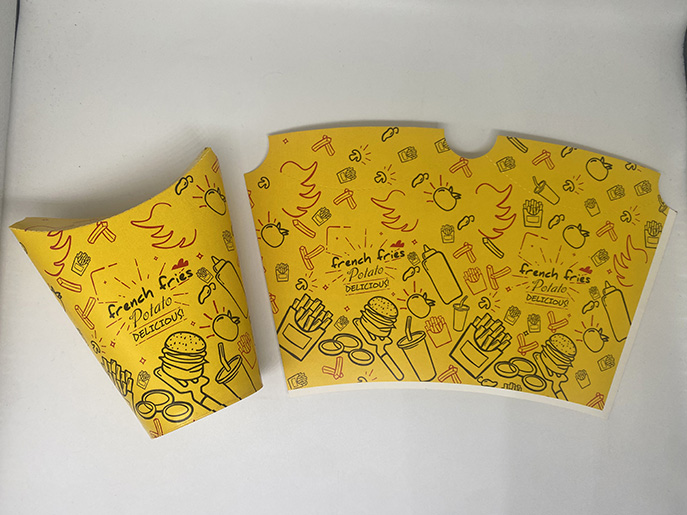 Beber Café Taza De Papel Fan Sheets Creativo Material Original