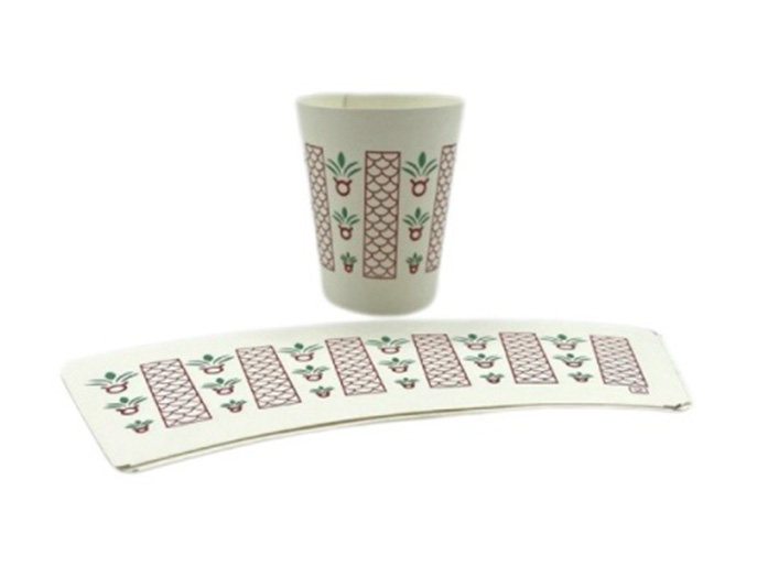 Diseño De Logotipo Personalizado Paper Cup Fan