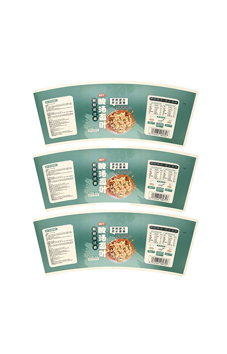 Cuencos de papel y combinaciones de papel