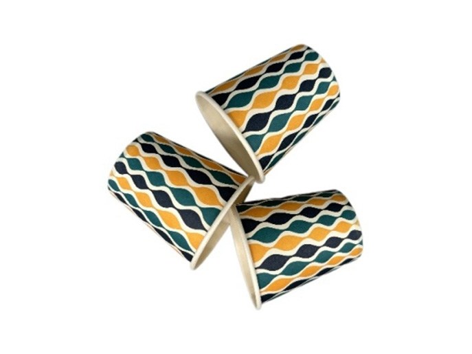 Taza De Papel Única Bebida Biológica Café
