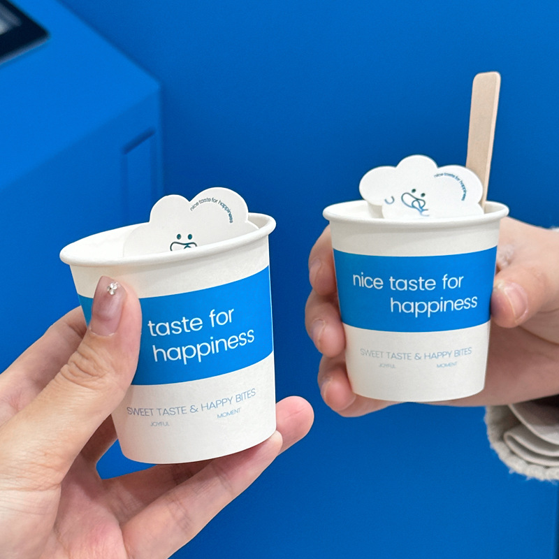 Tazón de papel para helado con impresión personalizada de Lightning