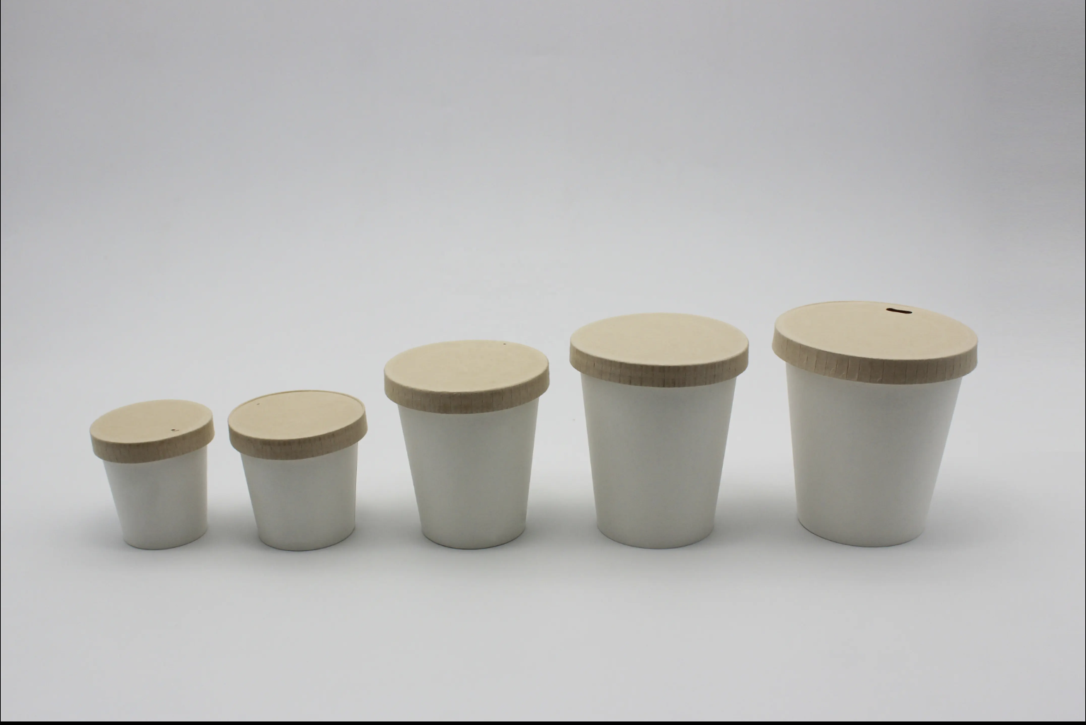 Tapa de papel para vaso de café desechable