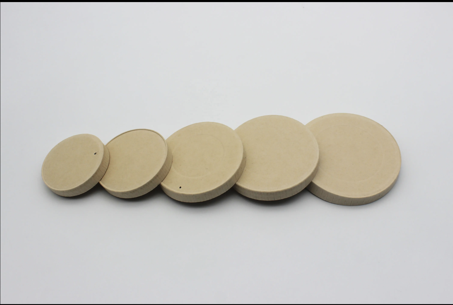 Tapa de papel para vaso de café desechable
