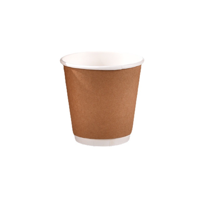 Vaso de papel suave y antifiltraciones