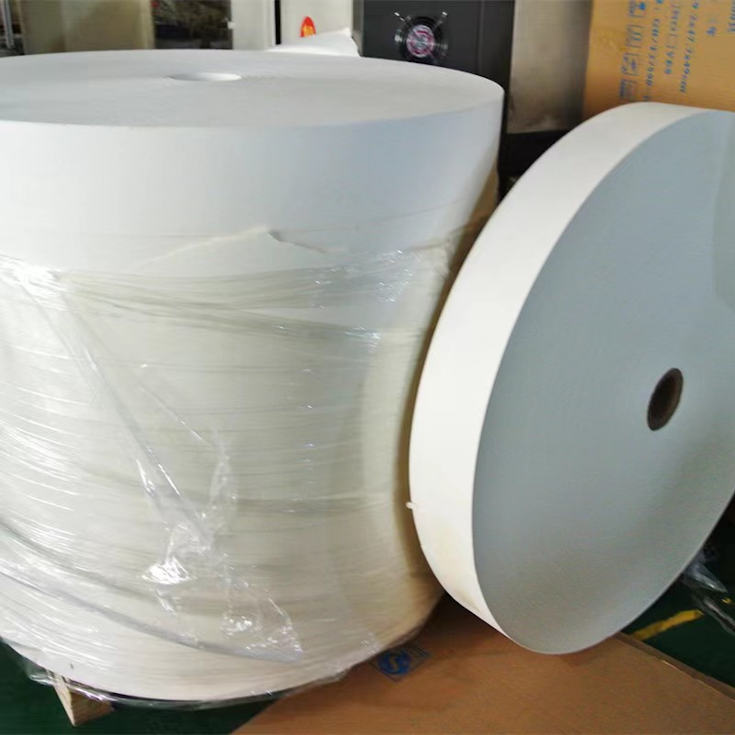 Materias primas para vasos de papel biodegradables con revestimiento grueso