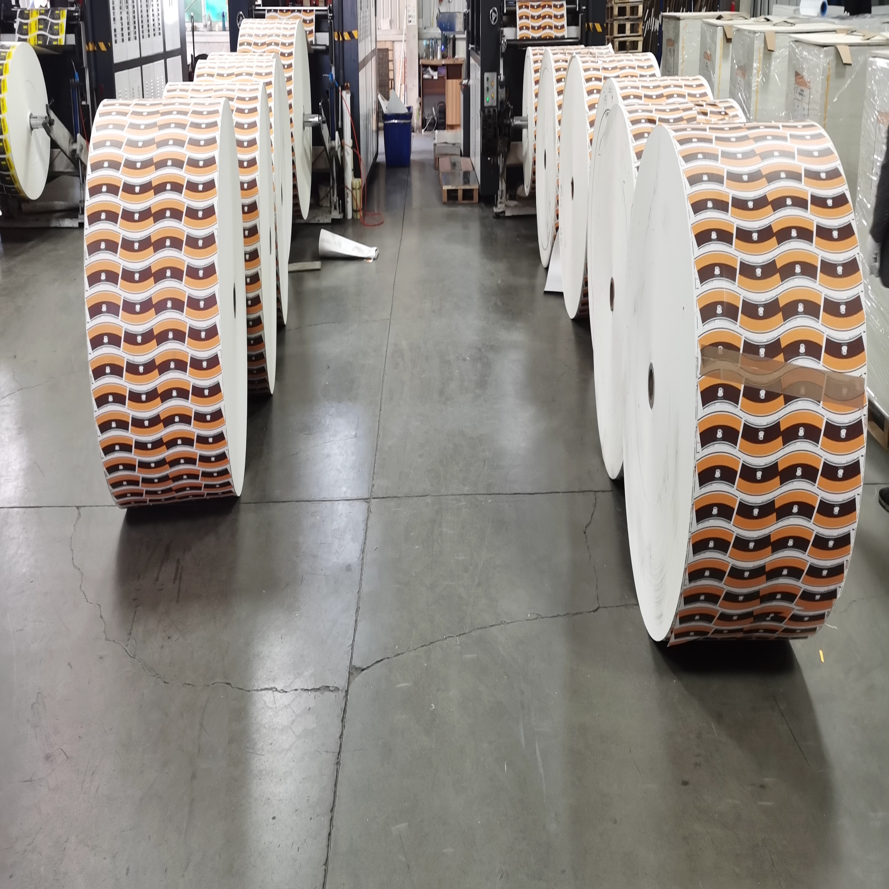 Rollo de papel laminado PE para taza de té de papel con ancho personalizado